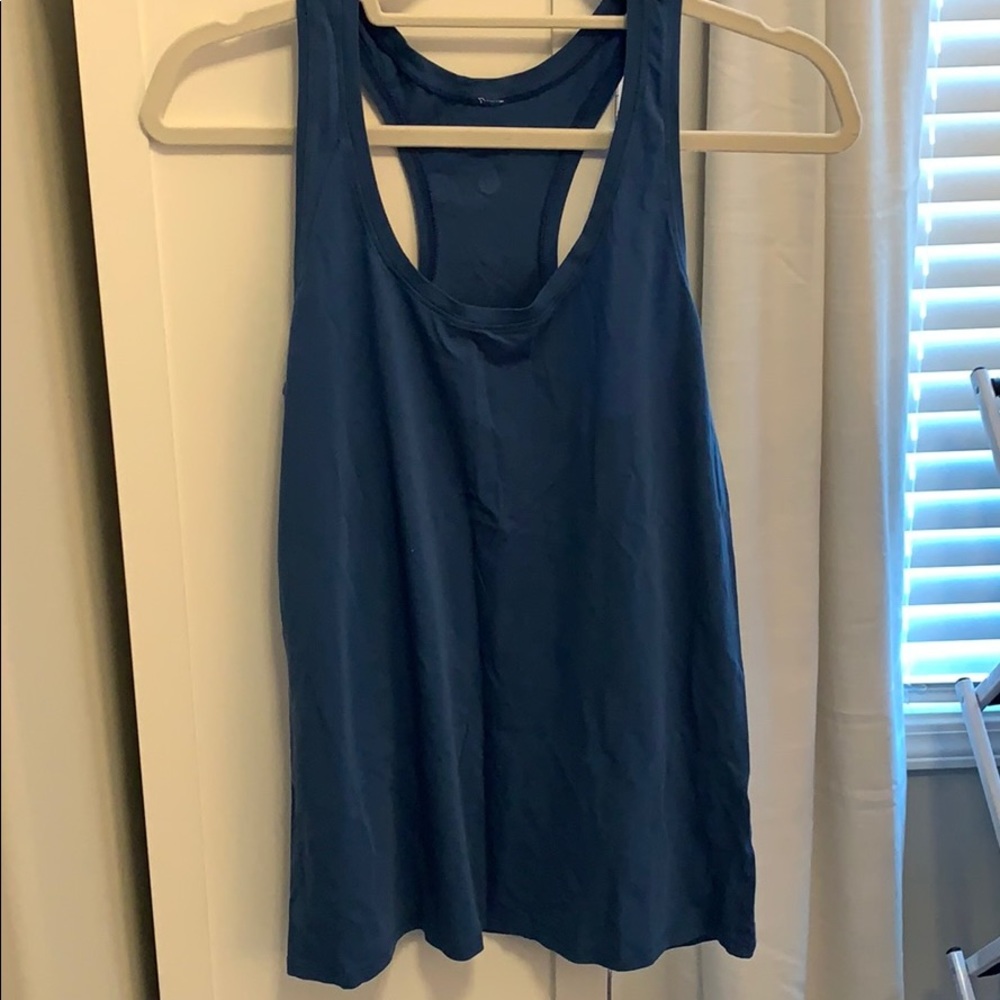 Lily lemon flowy tank top